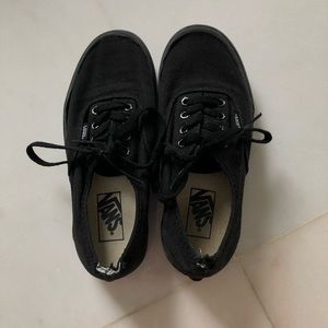 Black Vans